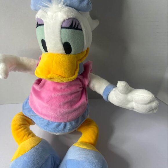 Disney Authentic Daisy Duck Plush Stuffed Animal Doll 18 inches - Picture 3 of 5